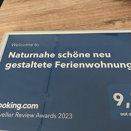 Naturnahe Schoene Neu Gestaltete Ferienwohnung Вюрзелен Экстерьер фото