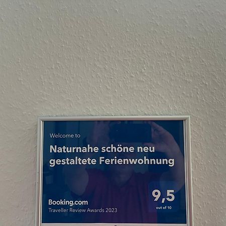 Naturnahe Schoene Neu Gestaltete Ferienwohnung Вюрзелен Экстерьер фото