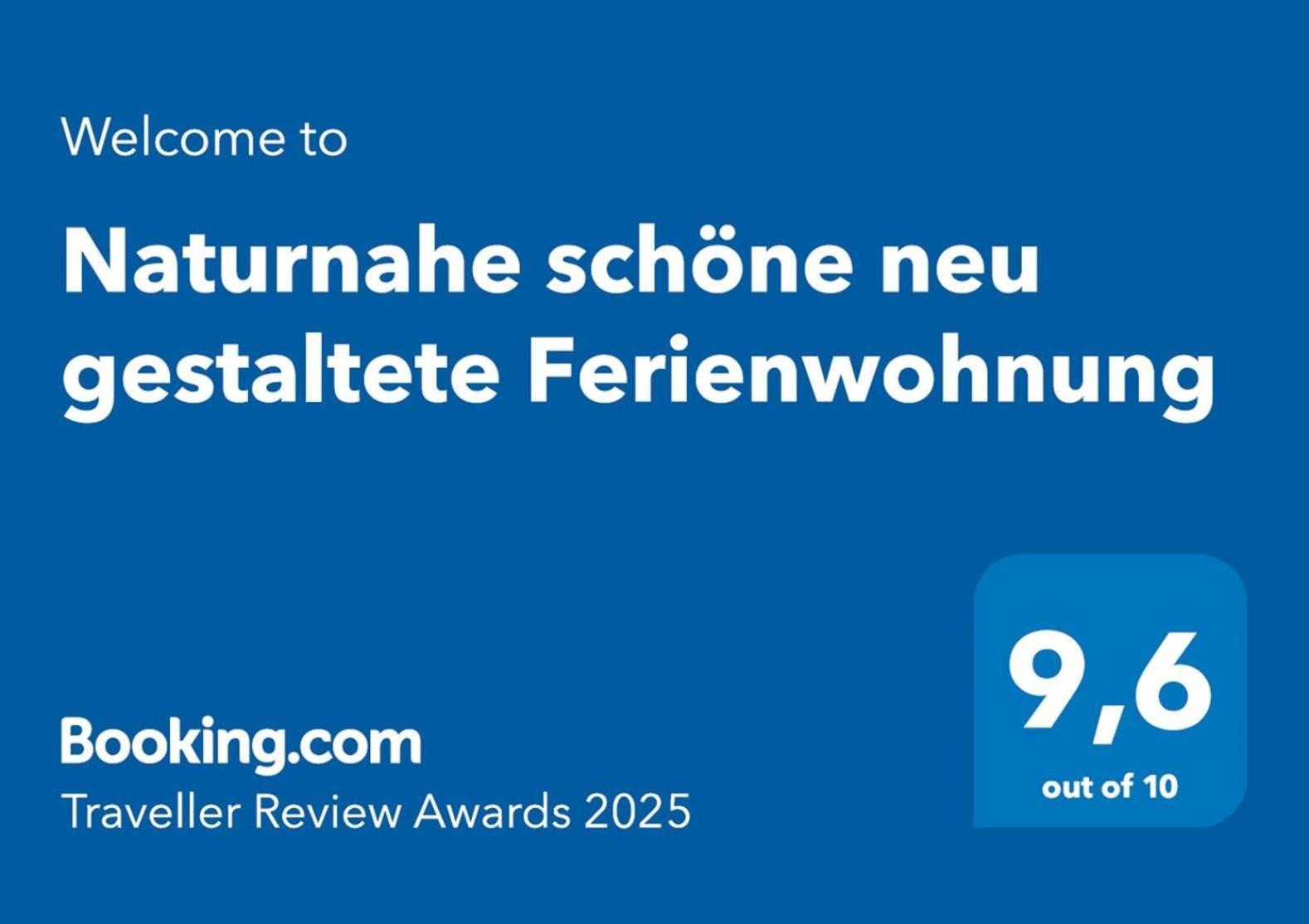 Naturnahe Schoene Neu Gestaltete Ferienwohnung Вюрзелен Экстерьер фото
